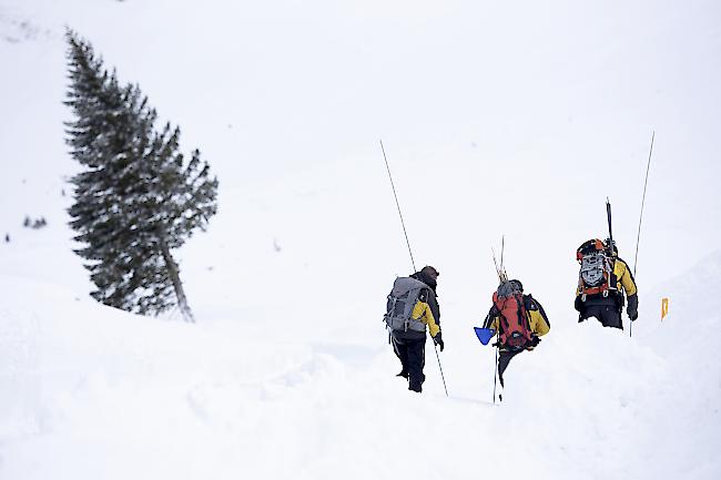 Von Lawine mitgerissen. Im Gebiet von Portes du Soleil verstarb am Montag ein Pisten-Patrouilleur. (Symbolbild)