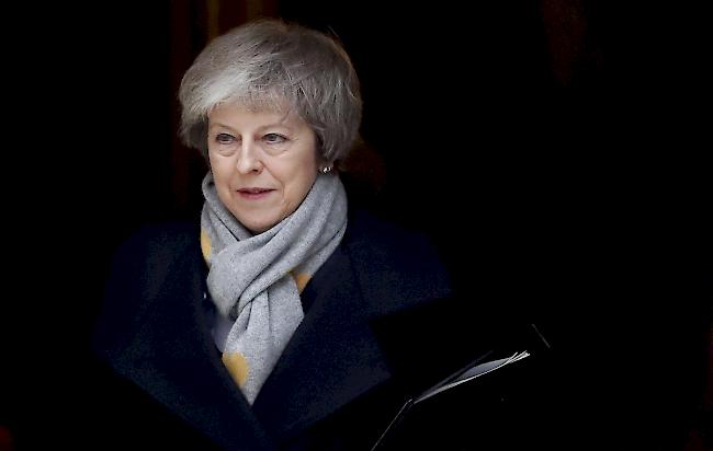 Theresa May, britische Premierministerin: «Wenn wir müssen, machen wir aber auch den Austritt ohne Abkommen zum Erfolg.»