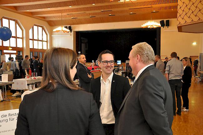 Impressionen von der 10. Tischmesse im Zentrum Missione in Naters.