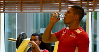 Einmal durchtamen f&uuml;r die beiden Sitten-Brasilianer Philippe (links) und Itaitinga.