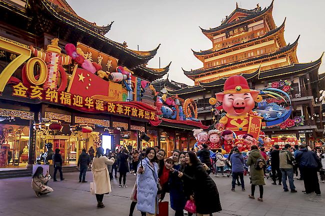 1,395 Milliarden Menschen. China bleibt weiterhin das bevölkerungsreichste Land der Erde.