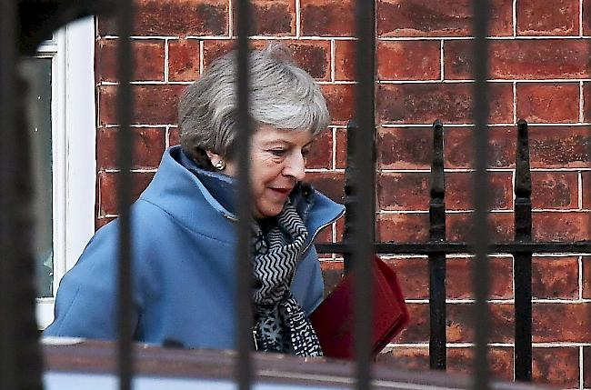 Wie weiter? Theresa May brachte am Montag im Parlament wenig Neues vor.