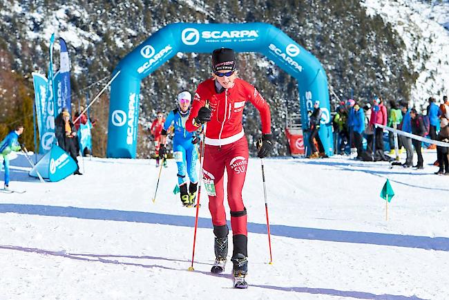 Victoria Kreuzer lief in Andorra zum zweiten Mal zuoberst aufs Weltcup-Podest.