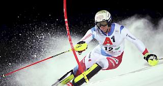Ramon Zenh&auml;usern verpasst in Schladming das Podest nur knapp.