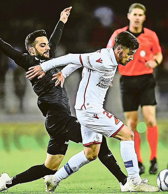 Mittelfeldspieler Bastien Toma und der FC Sitten wollen sich in der  Rückrunde verbessern.Foto facebook.com/FC Sion