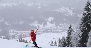 Aus Sicherheitsgr&uuml;nden musste die Abfahrt in Garmisch-Partenkirchen abgesagt werden. 