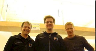 Elite-Luftpistole. Sieger Antonio Bumann vor Rinaldo Zumstein (PT Stalden) und dem Visper Andreas Truffer.