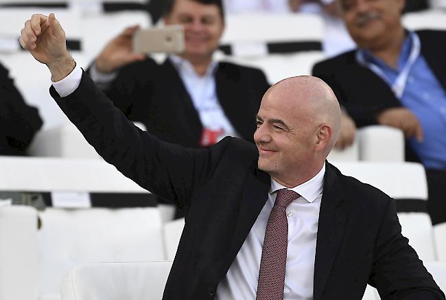 Wiedergewählt. Gianni Infantino muss im Juni keine Kampfwahl bestreiten. (Archivbild)