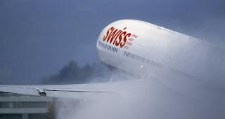 Aufw&auml;rtstrend. Die Swiss bef&ouml;rderte im Januar 1,24 Millionen. Und damit 5,4 Prozent mehr als im Vorjahresmonat..