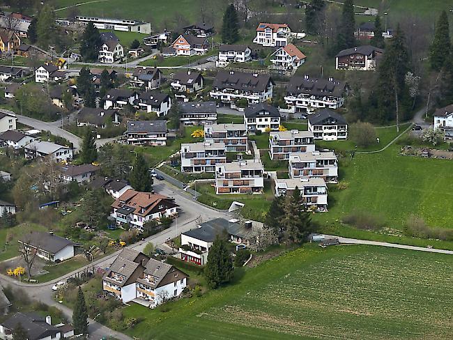 Gemäss Bundesamt für Statistik sind im Wallis 39 Prozent der Unterkünfte gemietet. (Symbolbild)