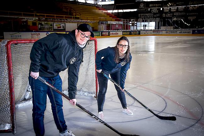 Jeremy Paris (links) und Estelle Kruegel fahren im März an die Weltsportspiele der Studenten nach Westsibirien.