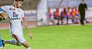 Der letztj&auml;hrige Goalgetter Vitezslav Hrdlicka traf heuer bislang  erst f&uuml;nfmal f&uuml;r den FC Naters Oberwallis. 