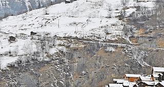 Albinen f&ouml;rdert den Wohnbau im Dorf.Foto rro