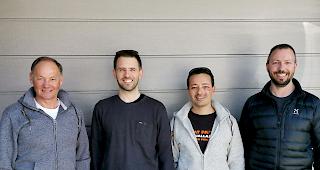 Mit der 3dmetall AG gemeinsam in die Zukunft (v.l.): Hans Bregy, Gesch&auml;ftsleitung, Stefan Seiler, Gesch&auml;ftsleitung, Florian Hofer, Gesch&auml;ftsf&uuml;hrer und Ruedi Seiler, Gesch&auml;ftsleitung. 