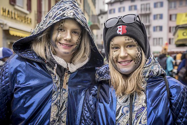 Celine Holzer (17), Brig, Dominique Eggel (16), Naters.