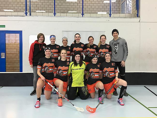 Die Damen des UHC Naters-Brig konnten sich am letzten Spieltag der ersten Saison in der höchsten Liga noch einmal zwei Punkte gutschreiben lassen.