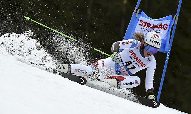 Mit dem 23. Platz fährt auch die Unterwalliserin Camille Rast in die Punkteränge.