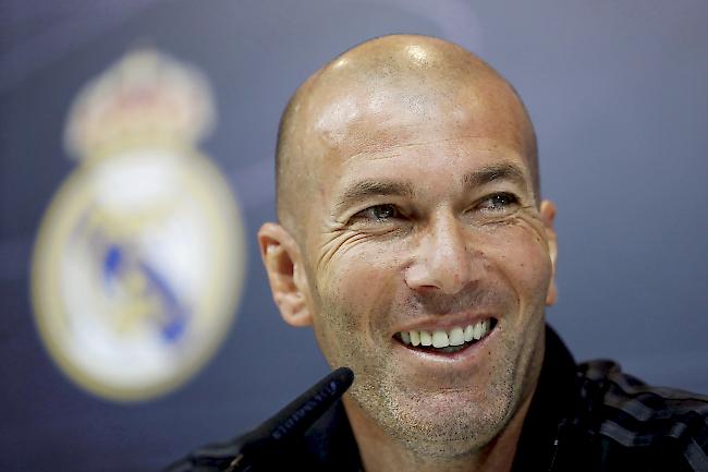 Comeback. Zidane einigte sich mit Real auf einen Vertrag bis Juni 2022. Foto