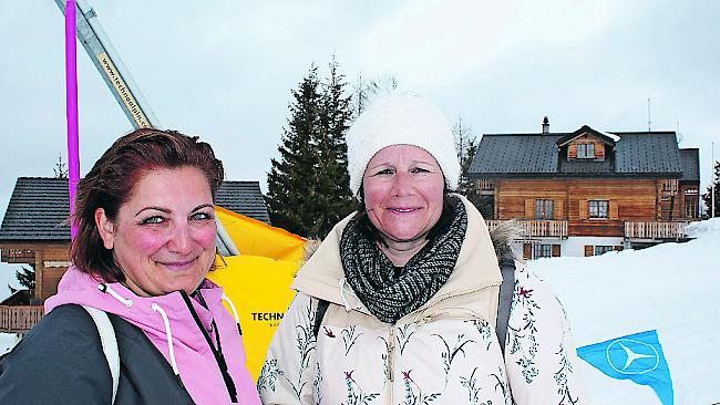 Jasmine In-Albon (40) und Christine Lauwiner (40), Brig.