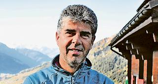 Ambitioniert. Martin Bittel, Gemeindepr&auml;sident von Bellwald, hofft, dass die Bahn bis Ende 2020 gebaut werden kann.