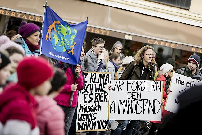 Sie fordern den Klimanotstand fürs Wallis, der Grosse Rat lehnte diesen just in dieser Woche ab.