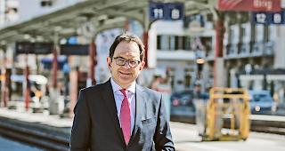 Private und &ouml;ffentliche Bereiche. &laquo;Wir gew&auml;hrleisten v&ouml;llige Transparenz&raquo;, sagt CEO Lehner.Foto WB / Alain Amherd&nbsp;