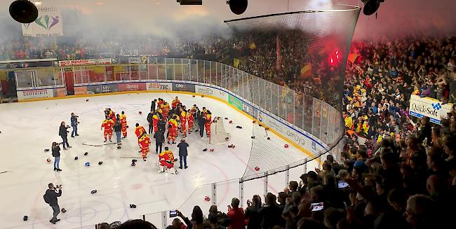 Der HC Siders hat es geschafft, er ist Meister und steigt auf.