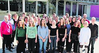 Abwechslung. Der Chor &laquo;Spirit Singers&raquo;: Vielfalt im Repertoire.
Foto zvg