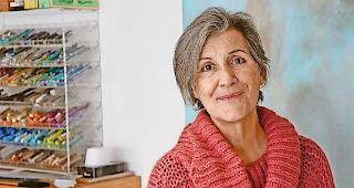 Die K&uuml;nstlerin Denise Eyer-Oggier setzt sowohl auf das digitale als auch auf das pers&ouml;nliche Netzwerk.