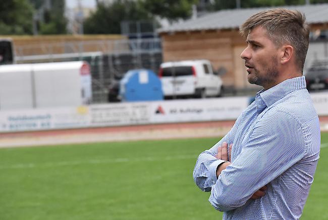 Dejan Markovic, per sofort nicht mehr Trainer des FC Naters Oberwallis.