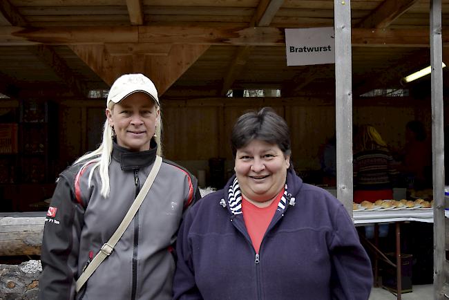 Reinhild Walpen (48), Rekingen, und Astrid Borter (57), Ried-Brig. 