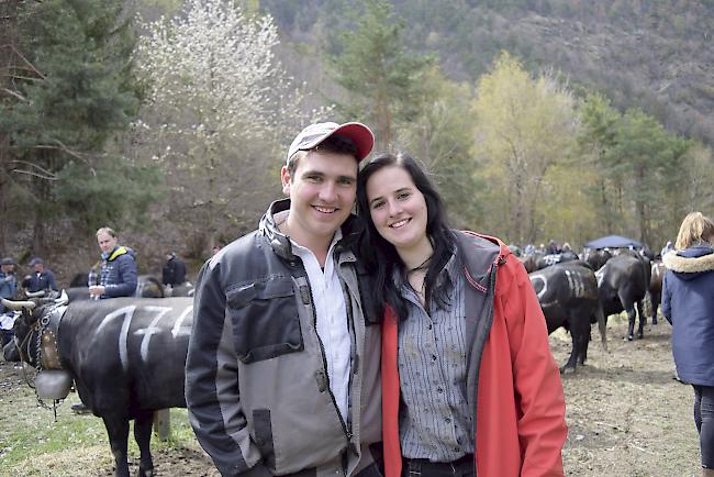 Sascha Nicolet (19), Oberwald, und Joelle Zurbriggen (17), Staldenried.