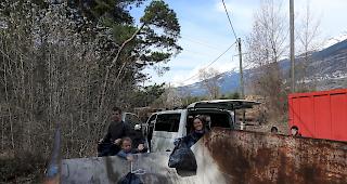 Putztag. &Uuml;ber 120 Helfer s&auml;uberten am Samstag den Pfynwald von Abfall.
