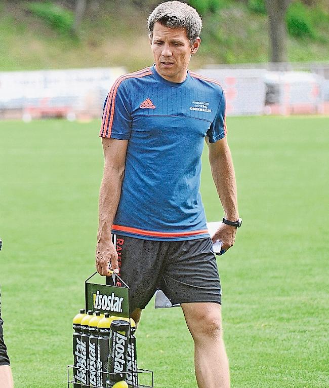 Daniel Hermann und der FC Naters Oberwallis: Eine deutliche Niederlage in Thun.