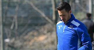 Kevin Fickentscher konnte das Training noch nicht wieder aufnehmen.