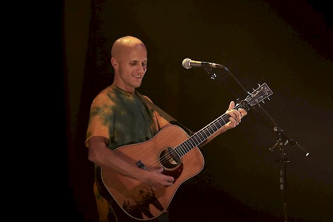 Milow spielte das erste Konzert des Abends im Alex