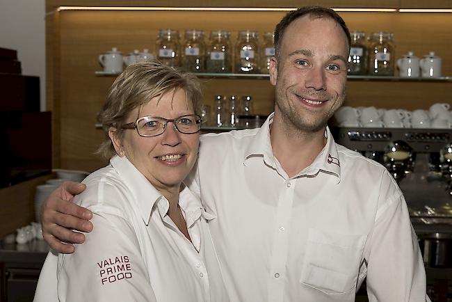 Margrit Brantschen (59) und Remo Jossen (33), Naters.