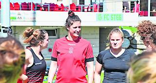 Nicole Gerber-Imsand im Dialog mit ihren Mitspielerinnen.