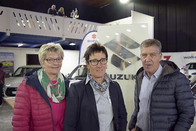 Astrid Schwery (61) aus Ried-Mörel, Franziska Wyssen (58) aus Mörel und Herbert Schwery (63) aus Ried-Mörel.