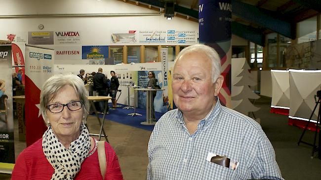 Madeleine (74) und Marcel Steiner (78), Steg.