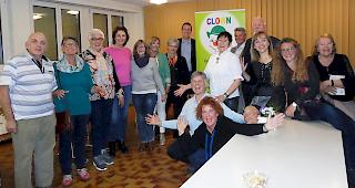 Engagierte Mitglieder an der Clownvisite-GV am Weltlachtag 2019.