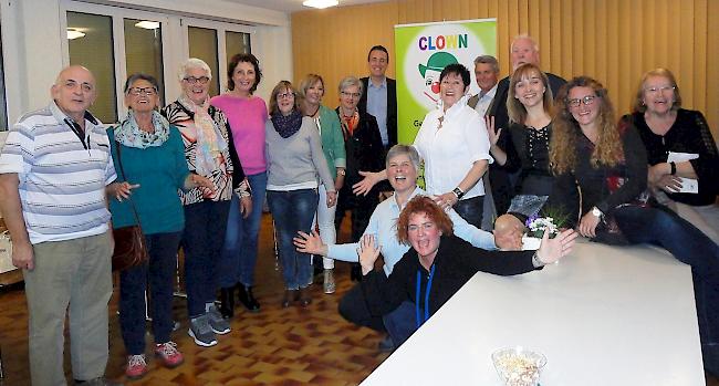 Engagierte Mitglieder an der Clownvisite-GV am Weltlachtag 2019.