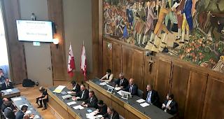 Das neue Pr&auml;sidium. 