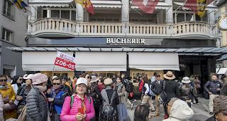 Derzeit weilt eine 12'000-k&ouml;pfige Reisegruppe aus China in der Schweiz. 