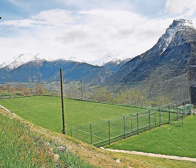 Der Sportplatz in Mund soll verbreitert werden.