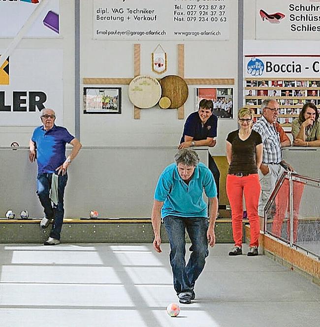 Vereins-Boccia ist in jedem Alter möglich.Foto zvg