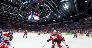 Umk&auml;mpfte Partie. Nino Niederreiter und die Schweizer m&uuml;ssen sich gegen gegen Tschechien knapp geschlagen geben. 