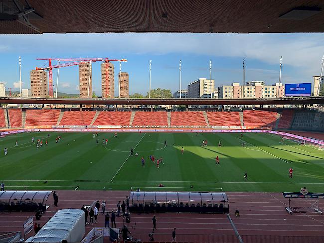 GC gegen den FC Sitten – ein Match im Letzigrund unter Ausschluss der Öffentlichkeit.