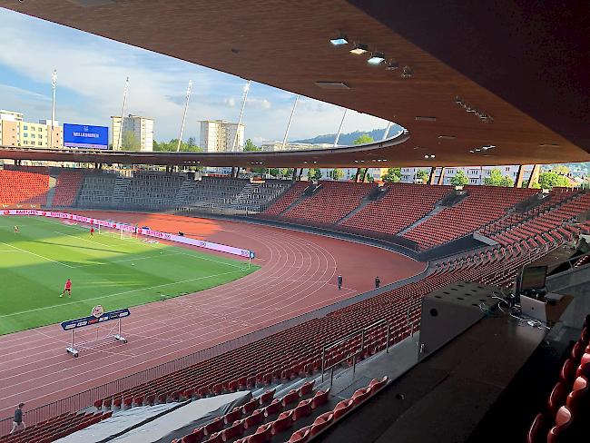 GC gegen den FC Sitten – ein Match im Letzigrund unter Ausschluss der Öffentlichkeit.