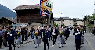 Die MG Simplon er&ouml;ffnete den Festumzug